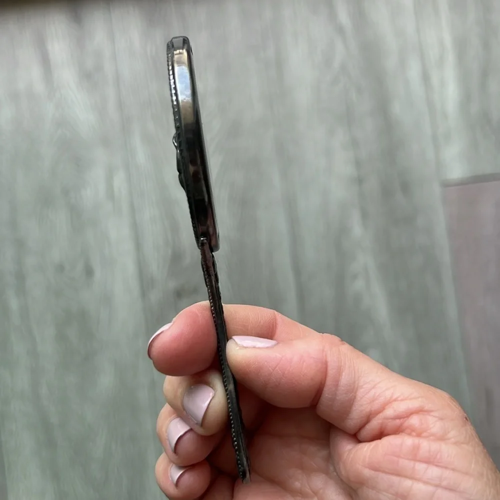 40s HANS JENSEN Repousse silvertone 4.75